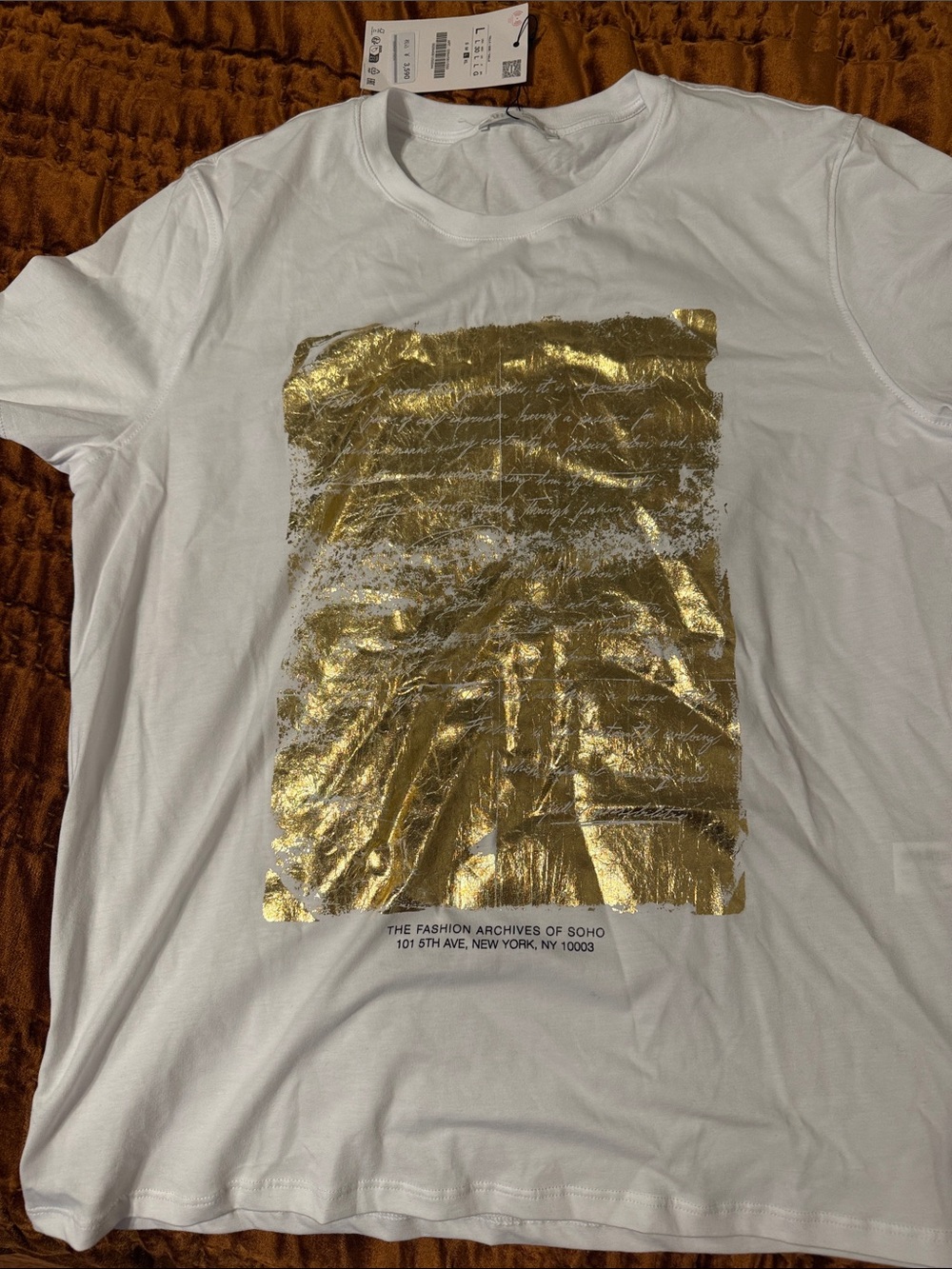 Zara Metallic T-Shirt